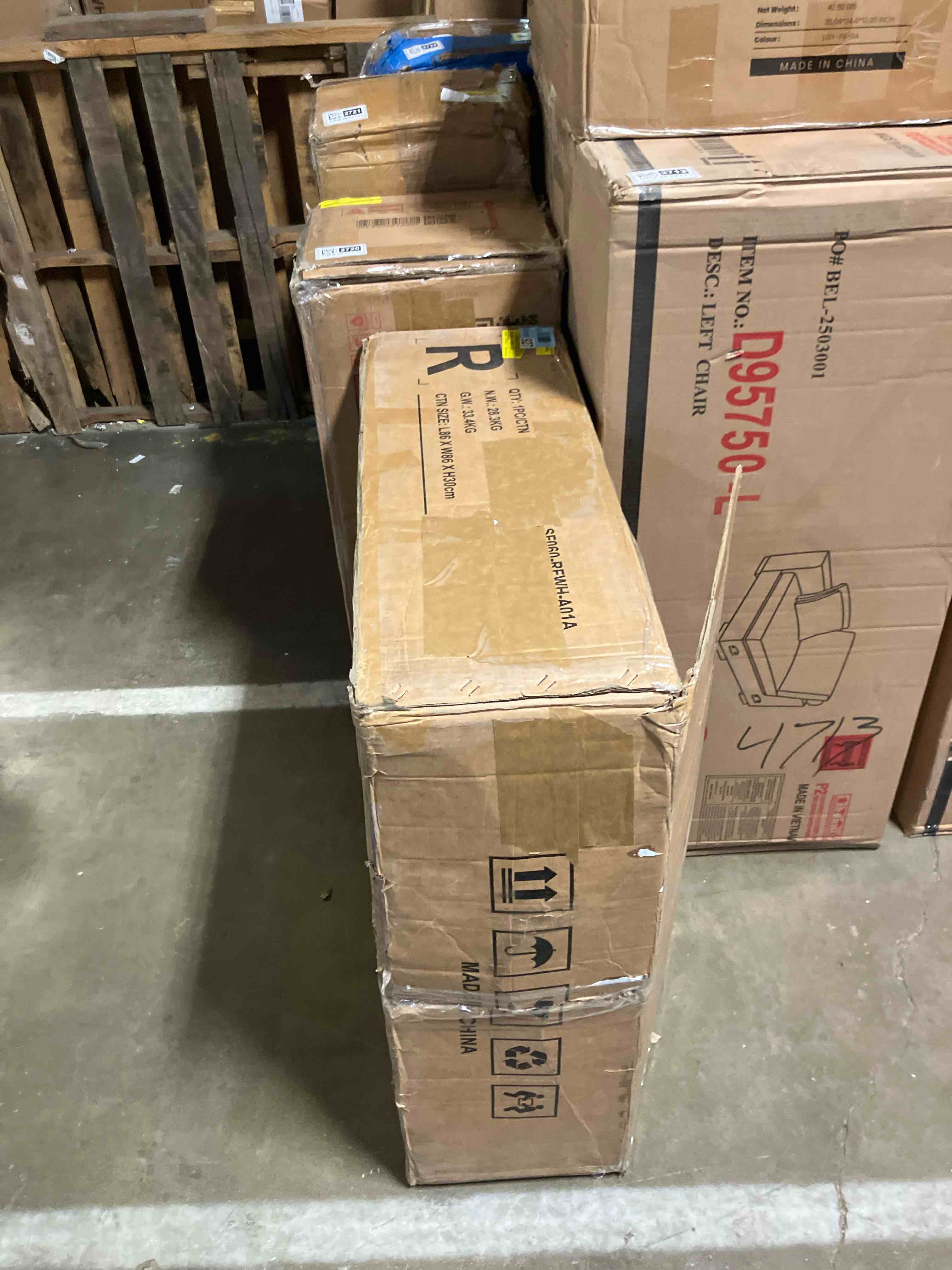 Condition photo showing New/Like New for Cloud Couch Right Armrest Modular Seater | Black