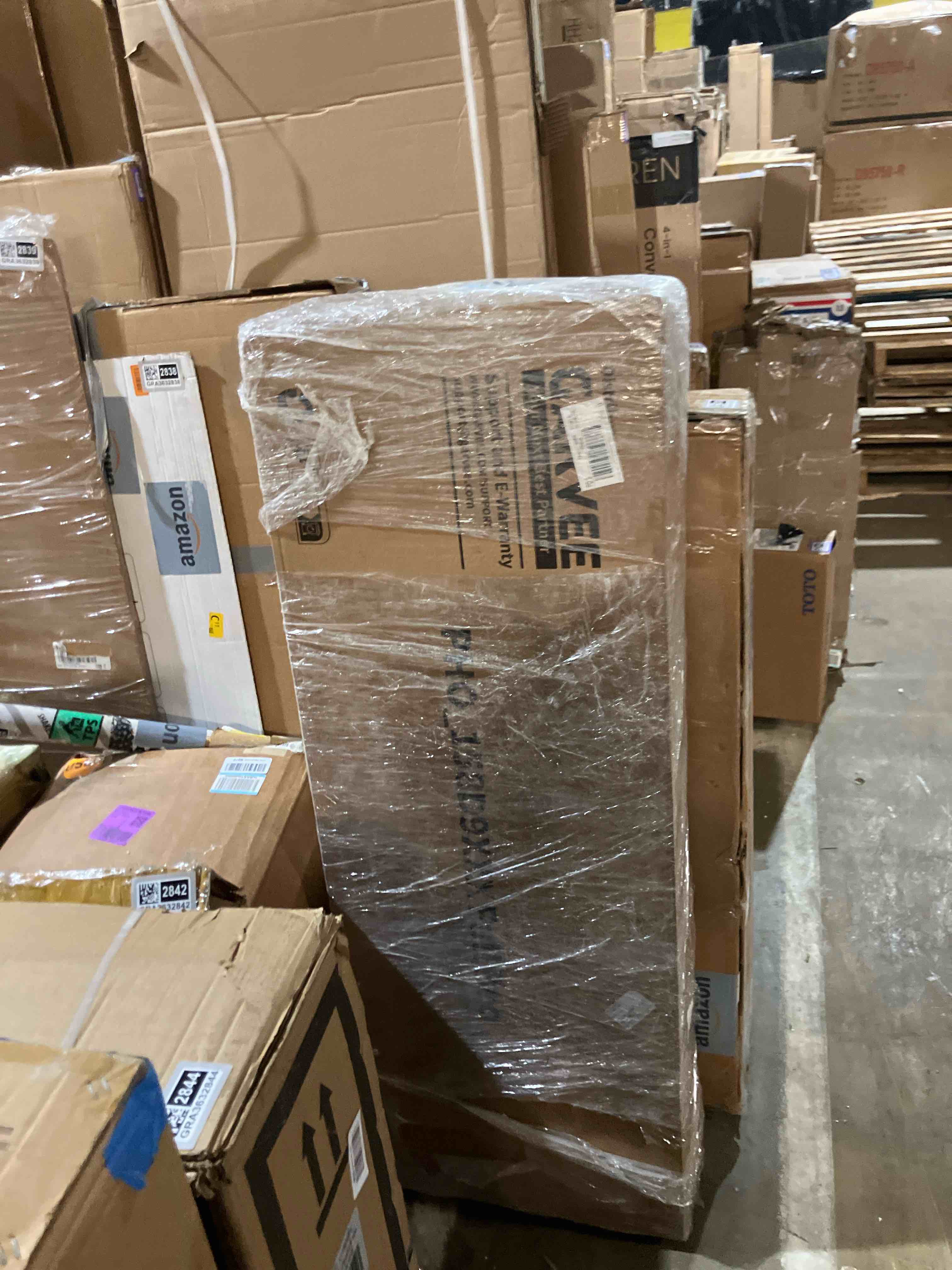 Condition photo showing New/Like New for GarveeHome Upholstered Bed Frame with Storage Headboard and Charging Station, Platform Bed Frame with Drawers, Heavy Duty, No Box Spring Needed, Easy Assembly, Beige, Full Size