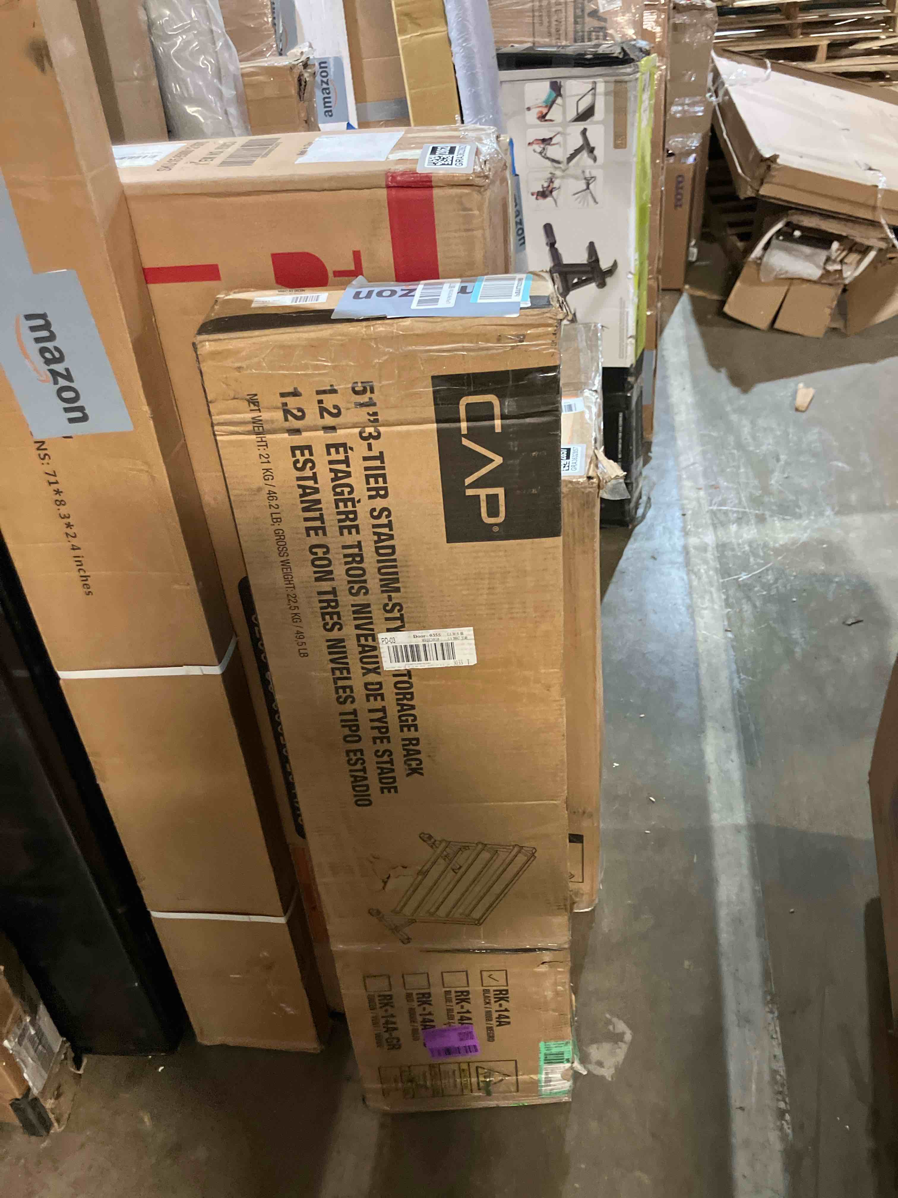 Condition photo showing New/Like New for CAP Barbell Dumbbell Rack | 5-50lb or 5-75lb Dumbbell Storage | Multiple Options