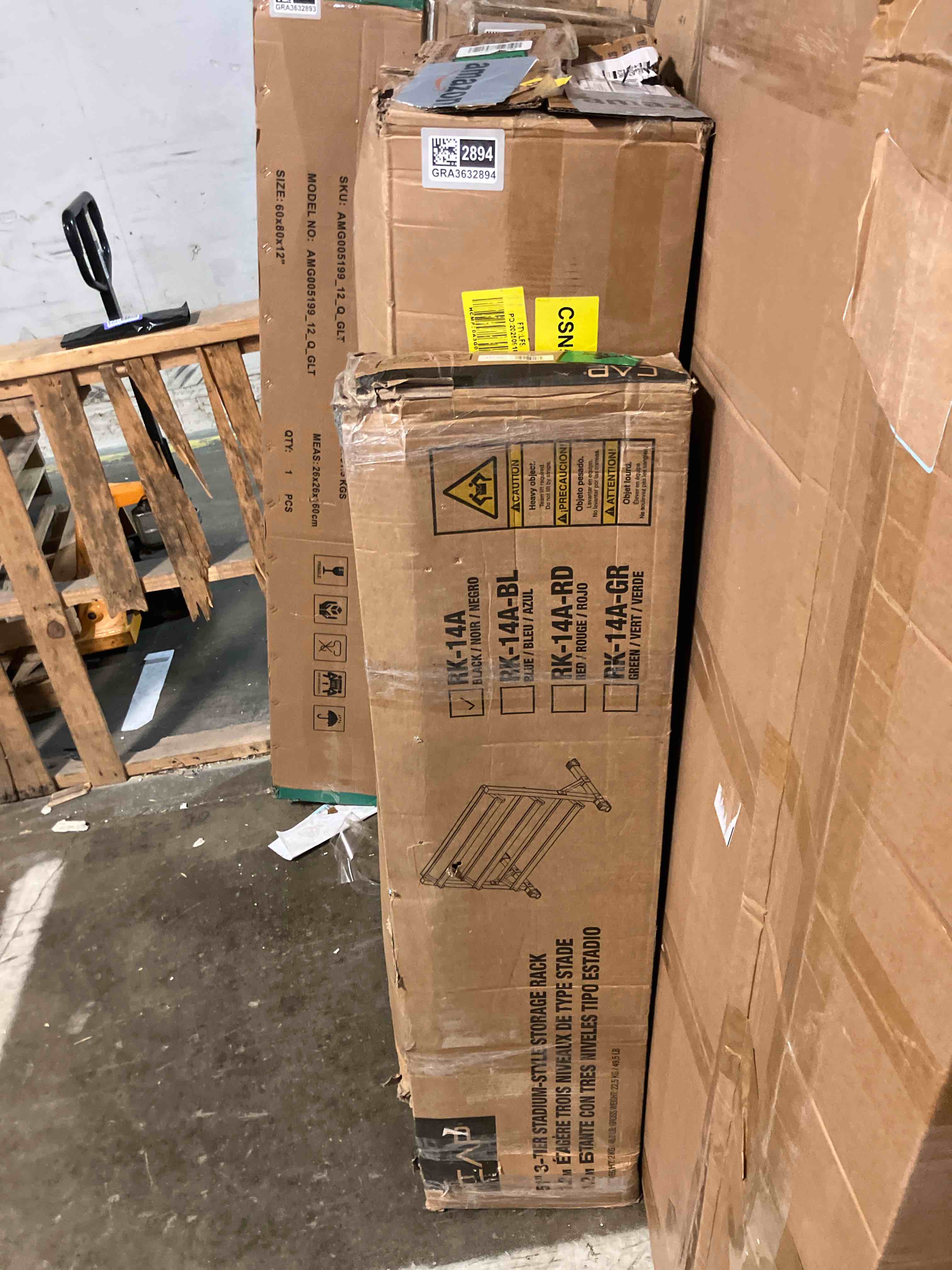 Condition photo showing New/Like New for CAP Barbell Dumbbell Rack | 5-50lb or 5-75lb Dumbbell Storage | Multiple Options