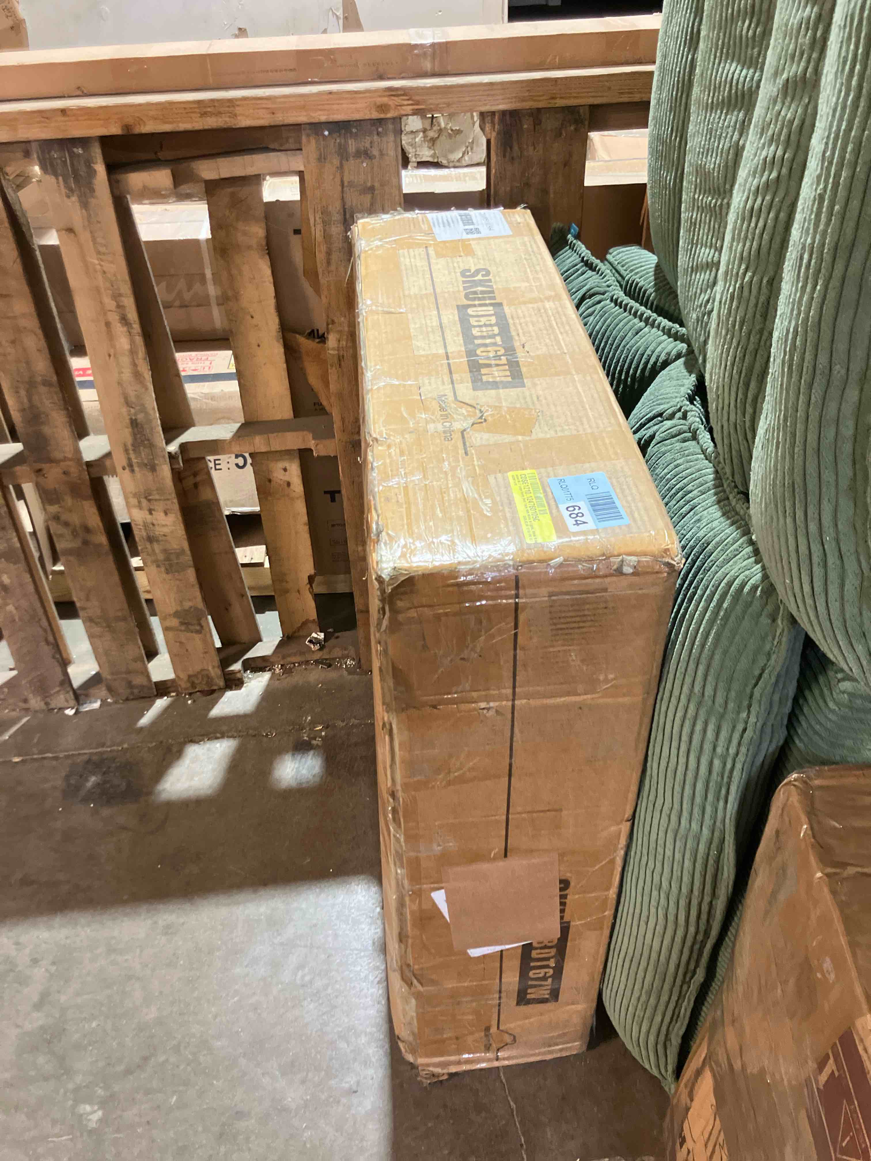 Condition photo showing New/Like New for Adriel 59.1" Large Vanity Desk Table With Mirror & Lights, Power Outlet And 8 Drawers 2 Cabinets