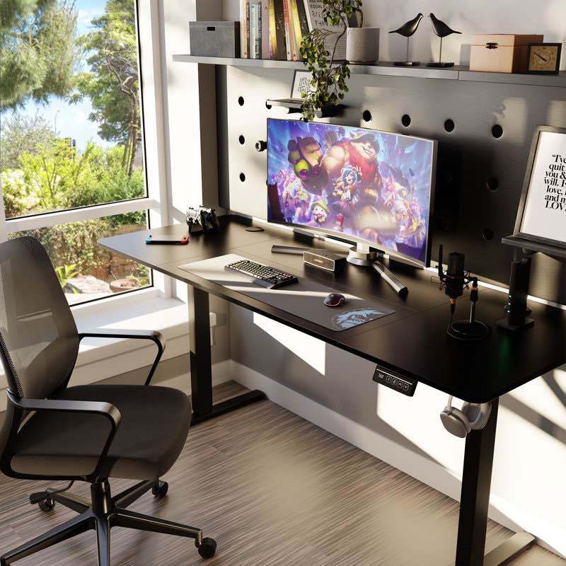 gilman electric adjustable height standing desk