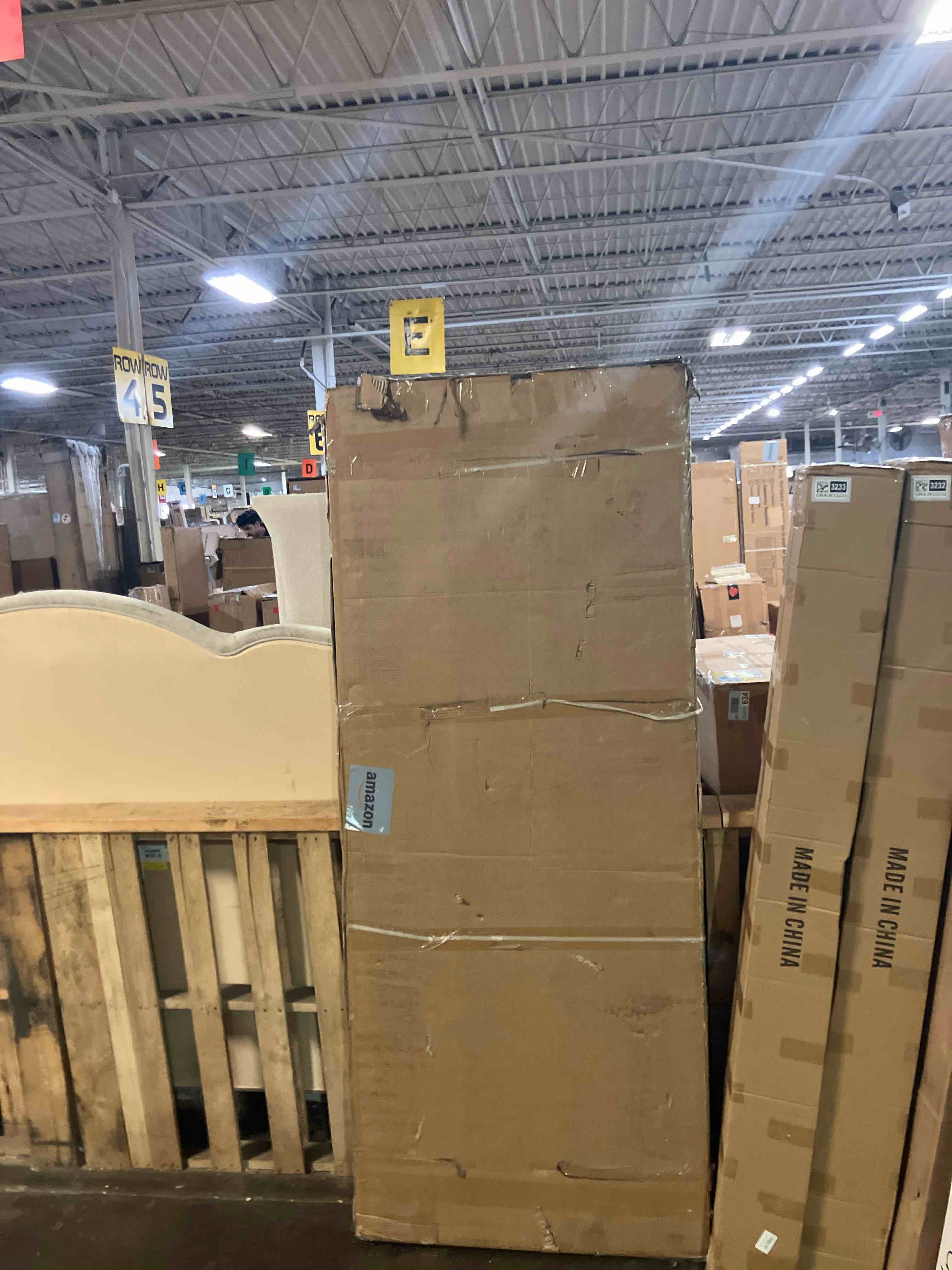 Condition photo showing New/Like New for 30"x 80" Slab Door, 3-Panel Interior French Door Slab Shaker, Pre-Assembled Solid Core Panel w/o Prehung Jamb, for Pantry Closet Laundry Bedroom, Paintable T Type White Primed Surface