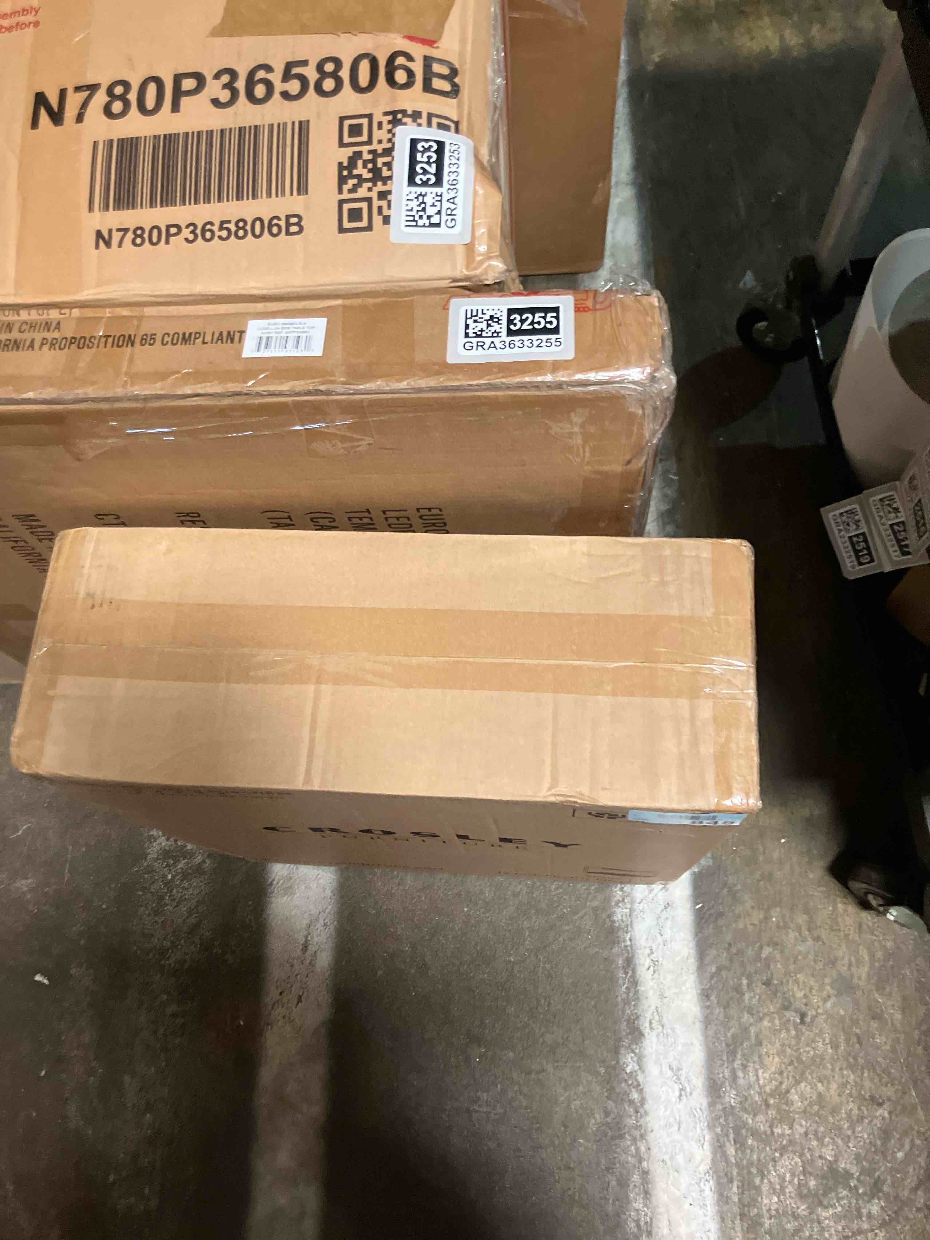 Condition photo showing Good Condition for Rozier Unfinished TV Stand for TVs up to 65" with Fireplace Included (Fireplace only)