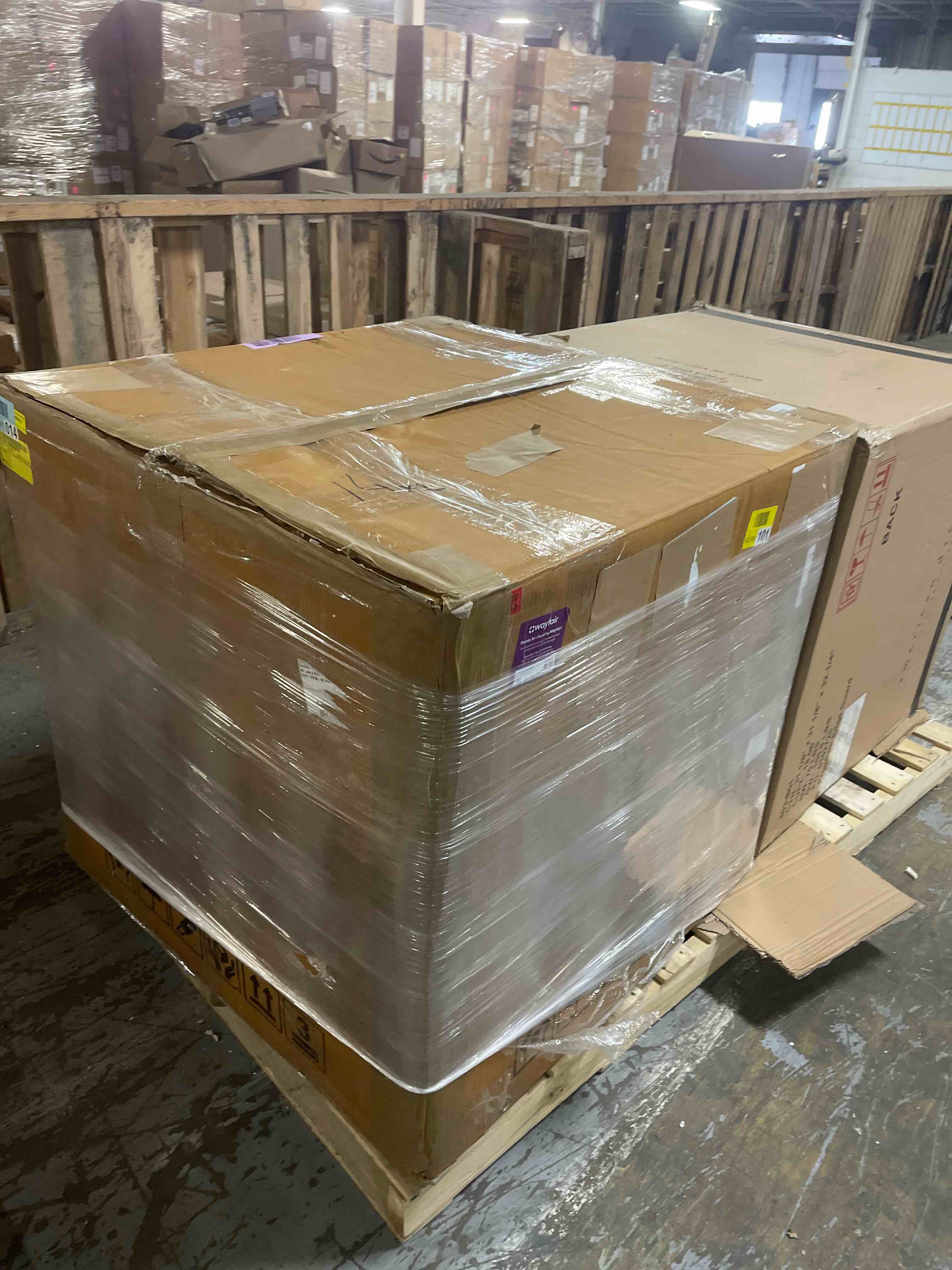 Condition photo showing As Is for Bibianna Dining Table, Worn Black by Four Hands