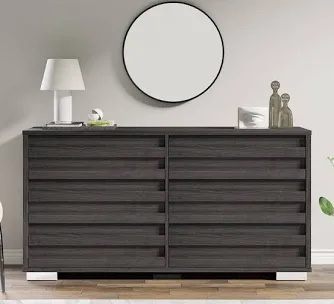 louby 6 drawers dresser for bedroom, 54" wide chest of drawers wi