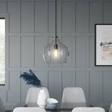 Hageman 1 - Light Single Dome Pendant Finish: Chr