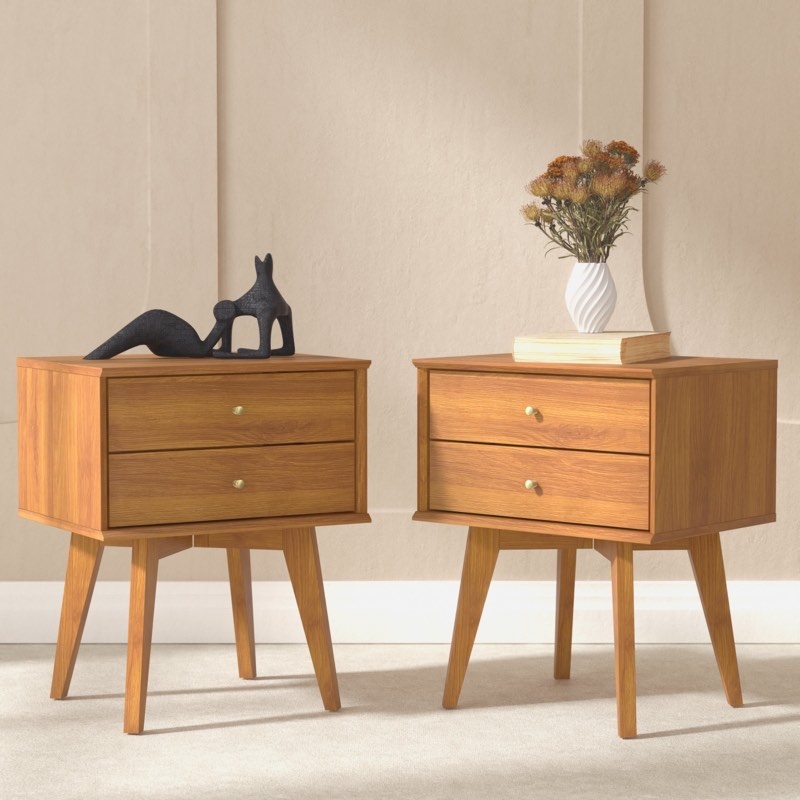 Branquinha 2 Drawer Nightstand (Set of 2) 
