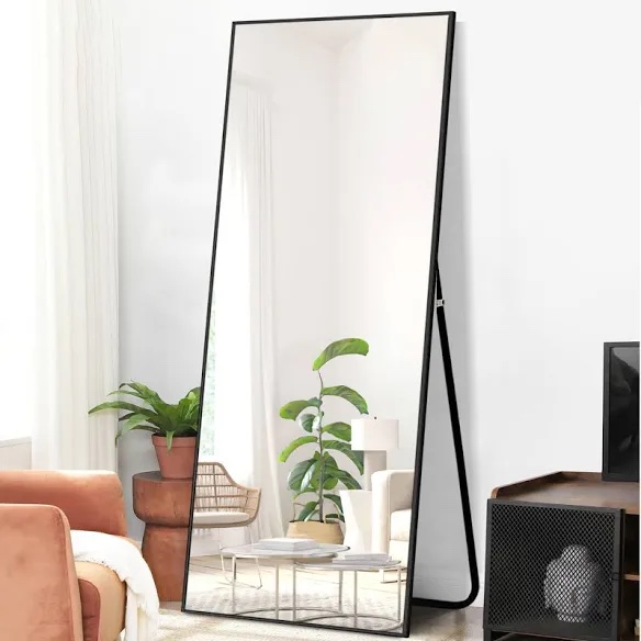 Kinkaid Metal Framed Full Length Hanging Mirror 