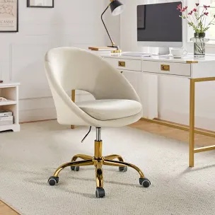 Adjustable Height Upholstered Task Chair