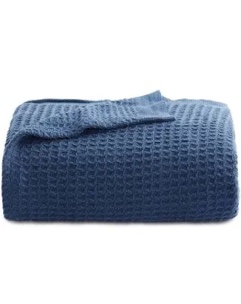 Bedsure 100% Cotton Blanket Breathable Waffle Weave Throw Blanket for Summer
