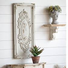 18x39.5" Large Rectangle Magnesia Wall Panel Art