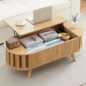 pramila lift top coffee table with storage (used,damaged,can be repaired)