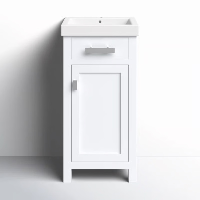 caitlyn 18" single bathroom vanity set