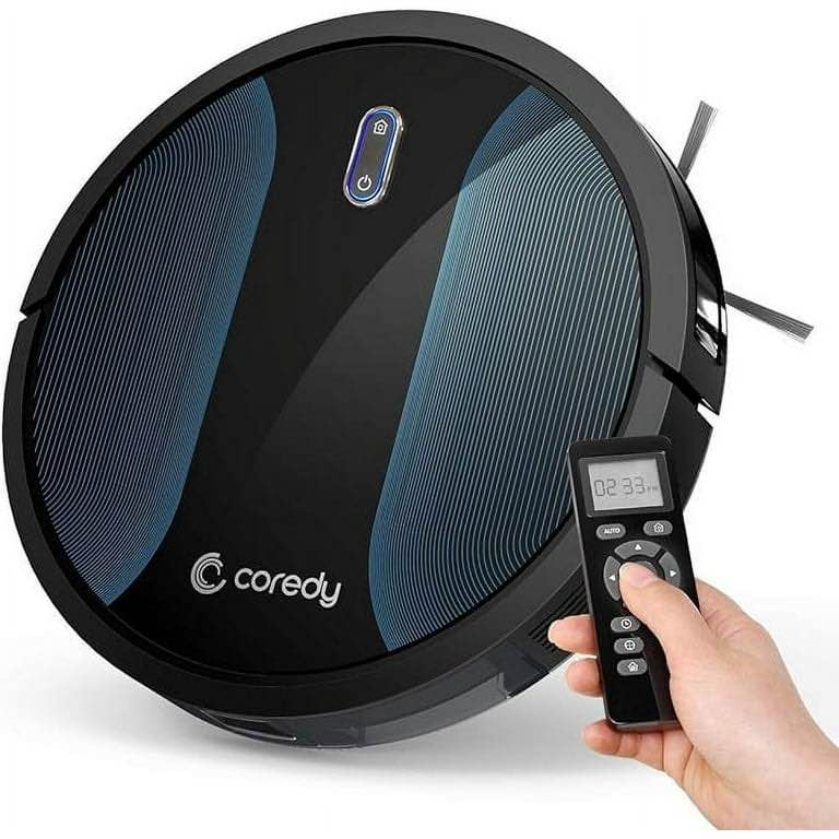 Coredy Robot Vacuum Coredy R550 (R500+) Ultra Thin Super Quiet - BLACK  