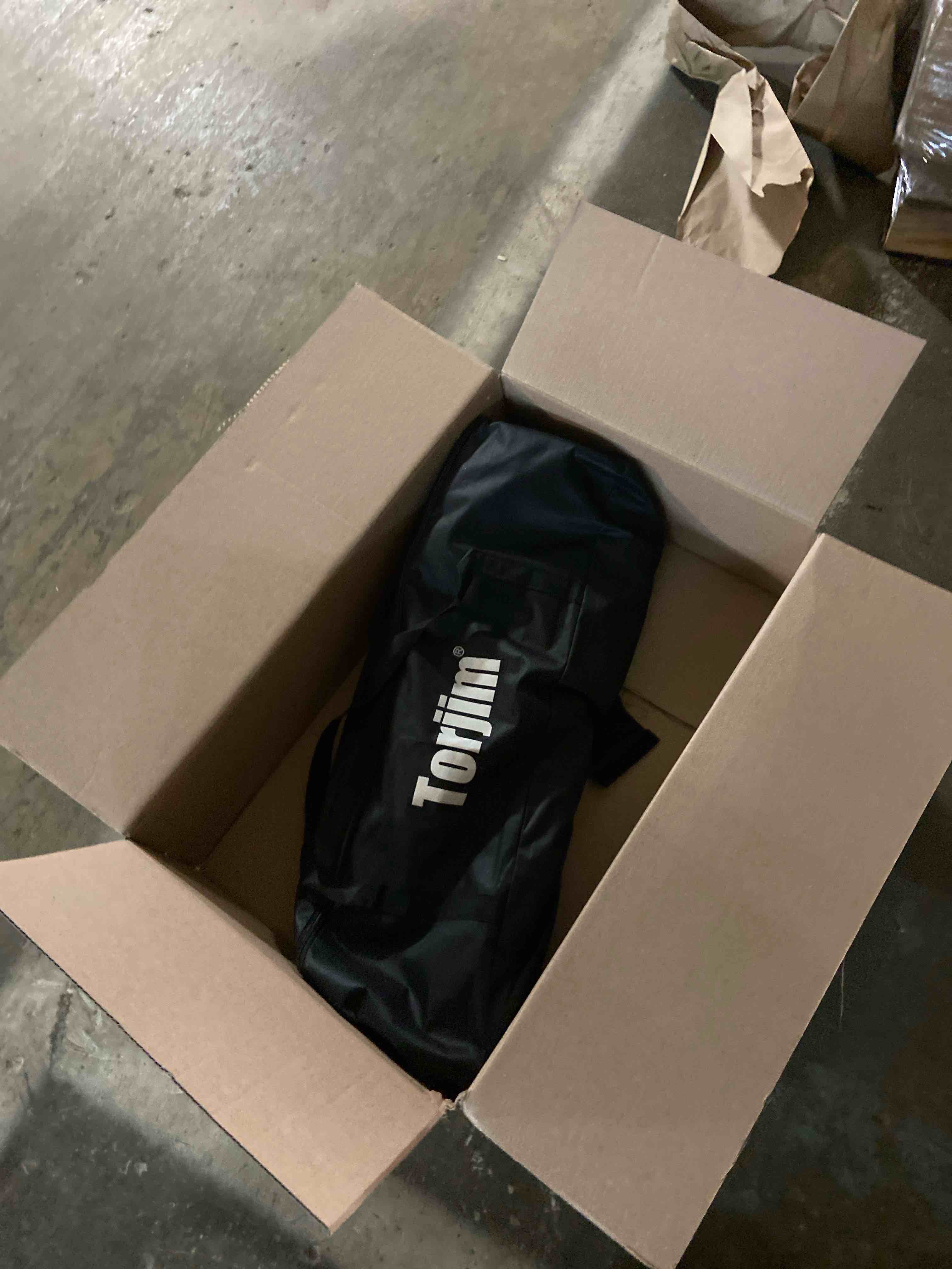 Condition photo showing Good Condition for Torjim Softbox Photography Lighting Kit, 2Pcs 27" x 27" Professional Soft Box | 3000K-7500K 85W LED Bulbs with Remote, Photography Continuous Lighting Kit for Studio Lights, Portrait, Video Recording (Missing some minor parts)