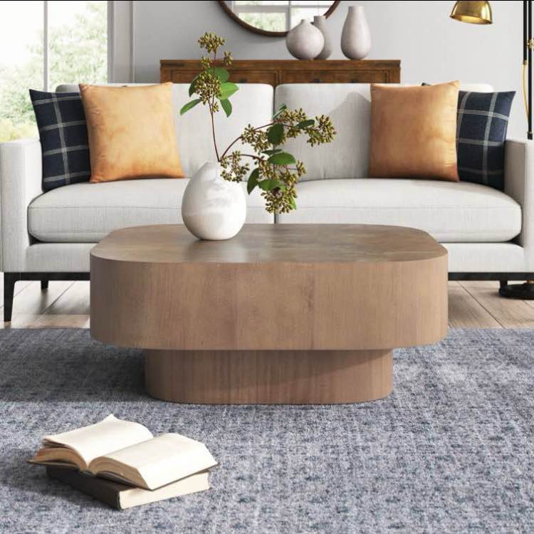 Featured Item!!! Ironwood Rustic Ash Wood Coffee Table (Oversized Loading Included)