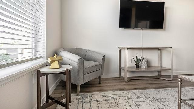 Landing Furniture Co. Modern Console Table in Cork Grey. Open Shelf, Curved Leg Base. 54” L x 18” W x 32” H