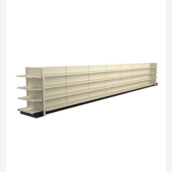 The Shelves Your Inventory Needs!!!! Lozier Platinum Gondola Shelving Island Display (Oversized Loading Included) Please bring a uhaul/trailer for product!!! (Row 2)