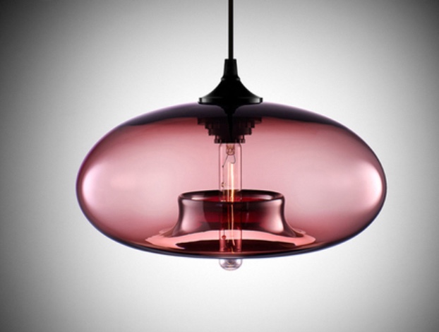 1 - Light Single Drum LED Pendant
