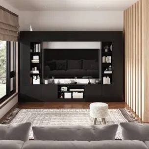 114.2'' media center for your home-3(incomplete box 1) 