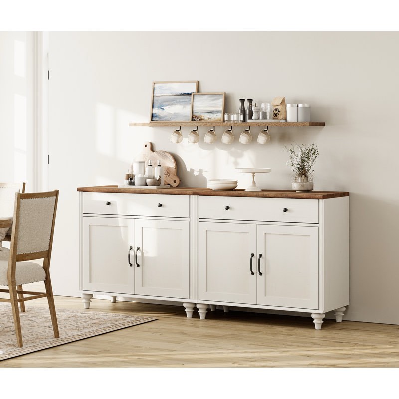 scarlett 67.8" wide 2 drawer buffet table