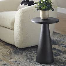 Toriane Pedestal End Table