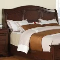 Altigarron King Sleigh Bed  head and foot board 