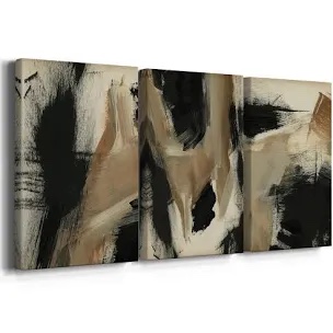 baked paint strokes V paintings