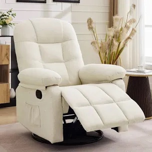 Recliner Chair, Small Recliner Chairs For Small Space, Manual Recliner