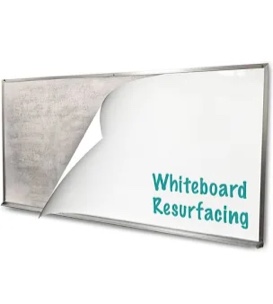 Whiteboard Resurfacing - 4'x12' - Resurface Your Chalkboard - Refinish A Whiteboard - Restore Any Board - Think Board