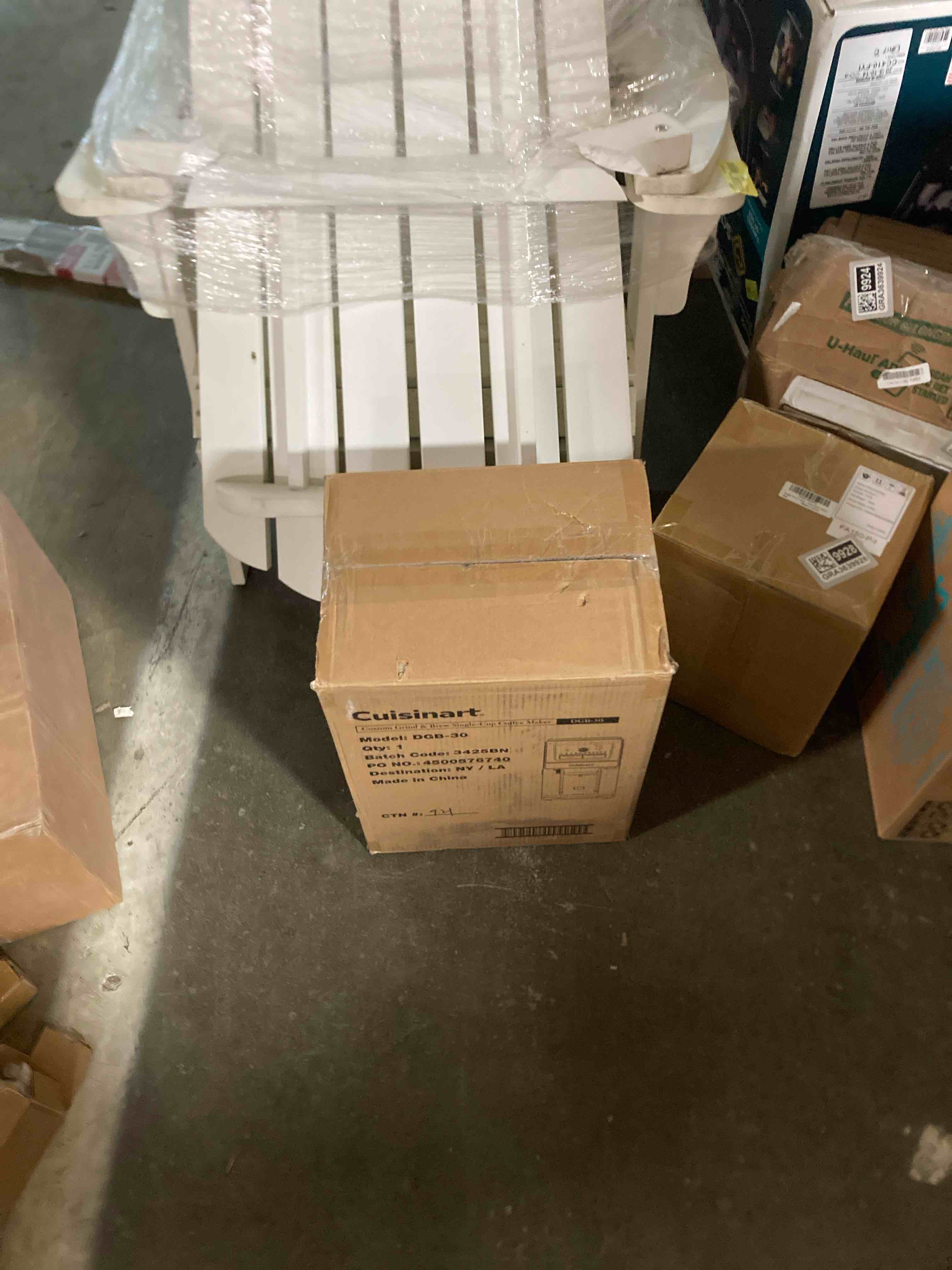 Condition photo showing New/Like New for Cuisinart Coffee Maker, Custom Grind and Brew Single Cup Coffee Maker, 6 Cup Sizes, Built-in Stainless Steel Burr Mill, Adjustable Strength, Grind Control and Over Ice Feature, Easy Cleaning, DGB-30
