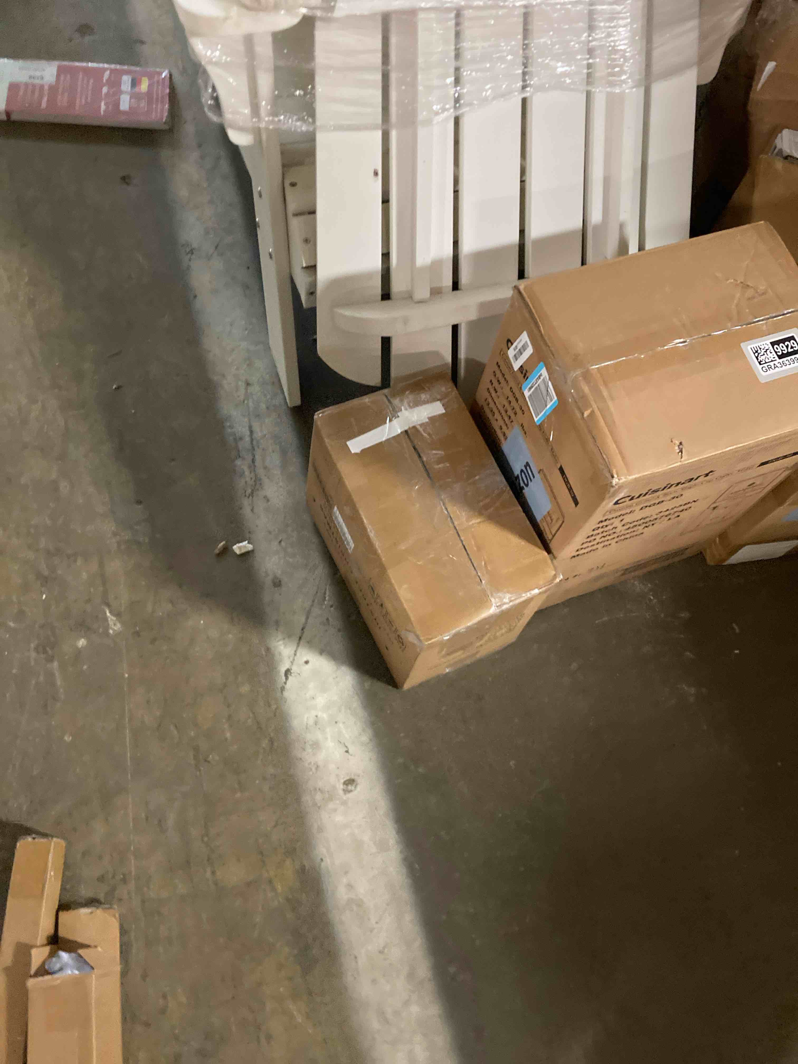 Condition photo showing New/Like New for 2 Pack 24 Inch Lighted Outdoor Christmas Tree with Dual Color LED Lights, Remote Control Battery Operated Pre-lit Pathway Urn Filler, Christmas Porch Decorations for Home, Porch & Yard Gold Red 2ft 6in