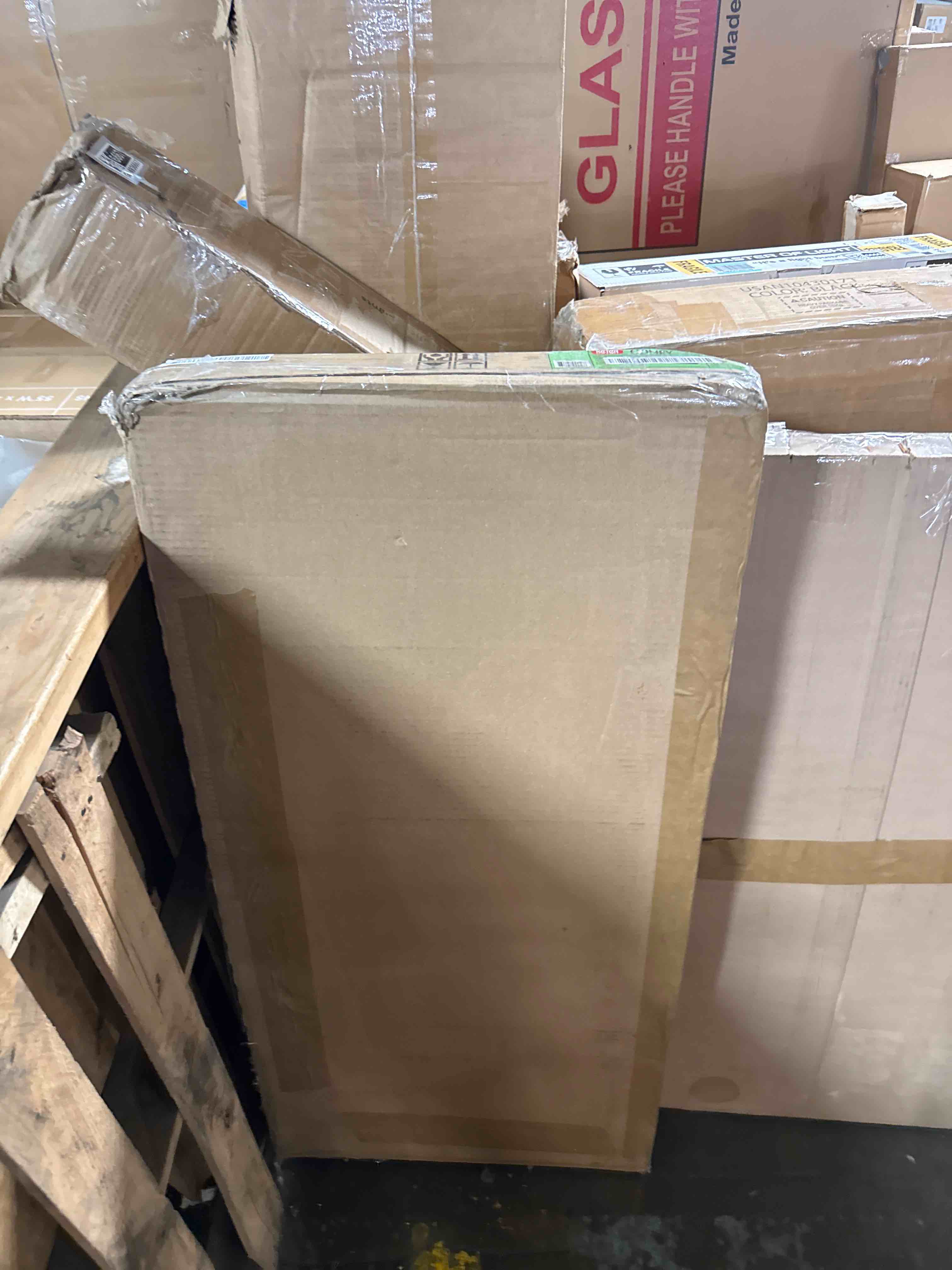 Condition photo showing New/Like New for keter marvel plus 71 gallon resin deck box-organization and storage for patio storage box outdoor cushions, throw pillows, garden tools and pool accessories, dark grey