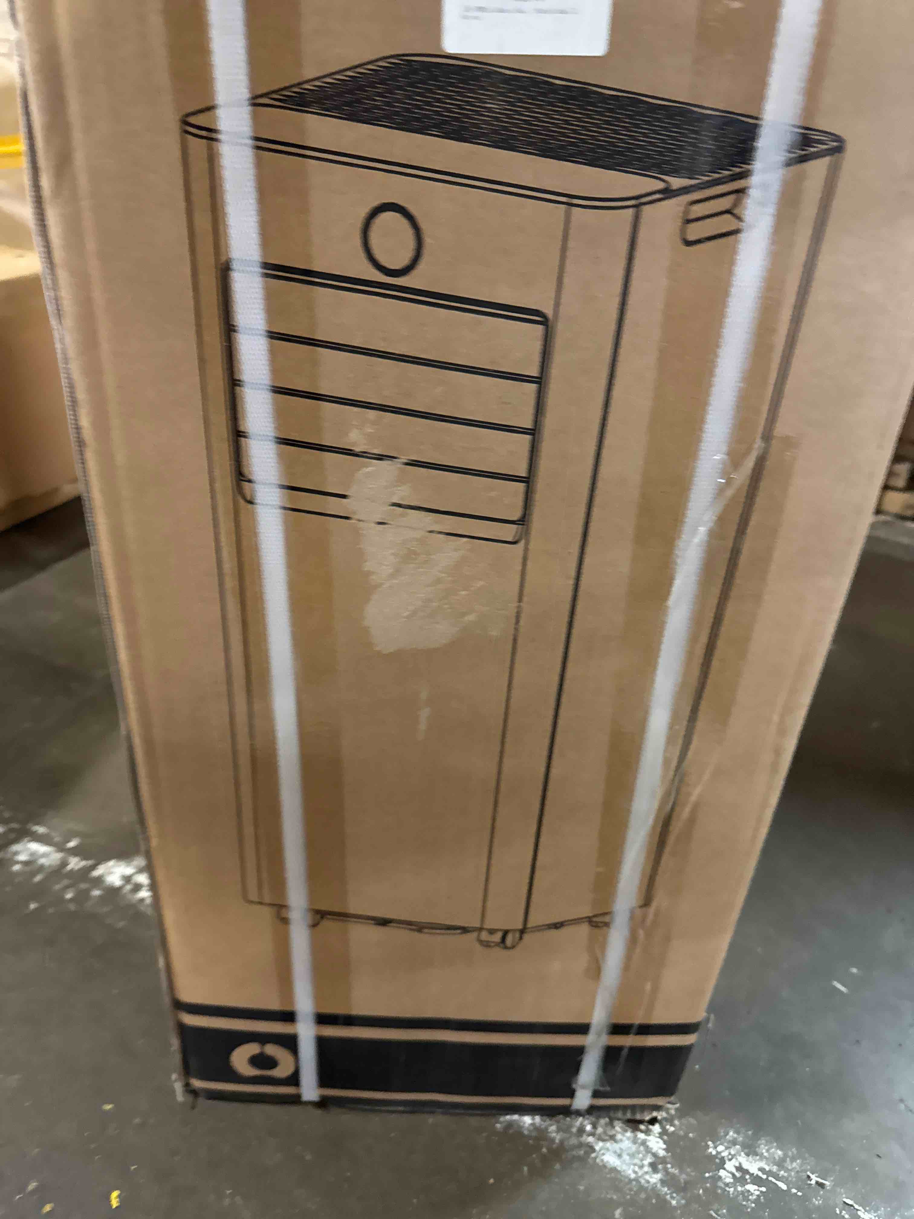 Condition photo showing New/Like New for portable air conditioners 16,000 btu for large rooms up to 850 sq. ft., 5-in-1 smart ac unit with wifi app, fast cooling, dehumidifier, fan, 36db sleep mode 24h, window kits for bedroom home office