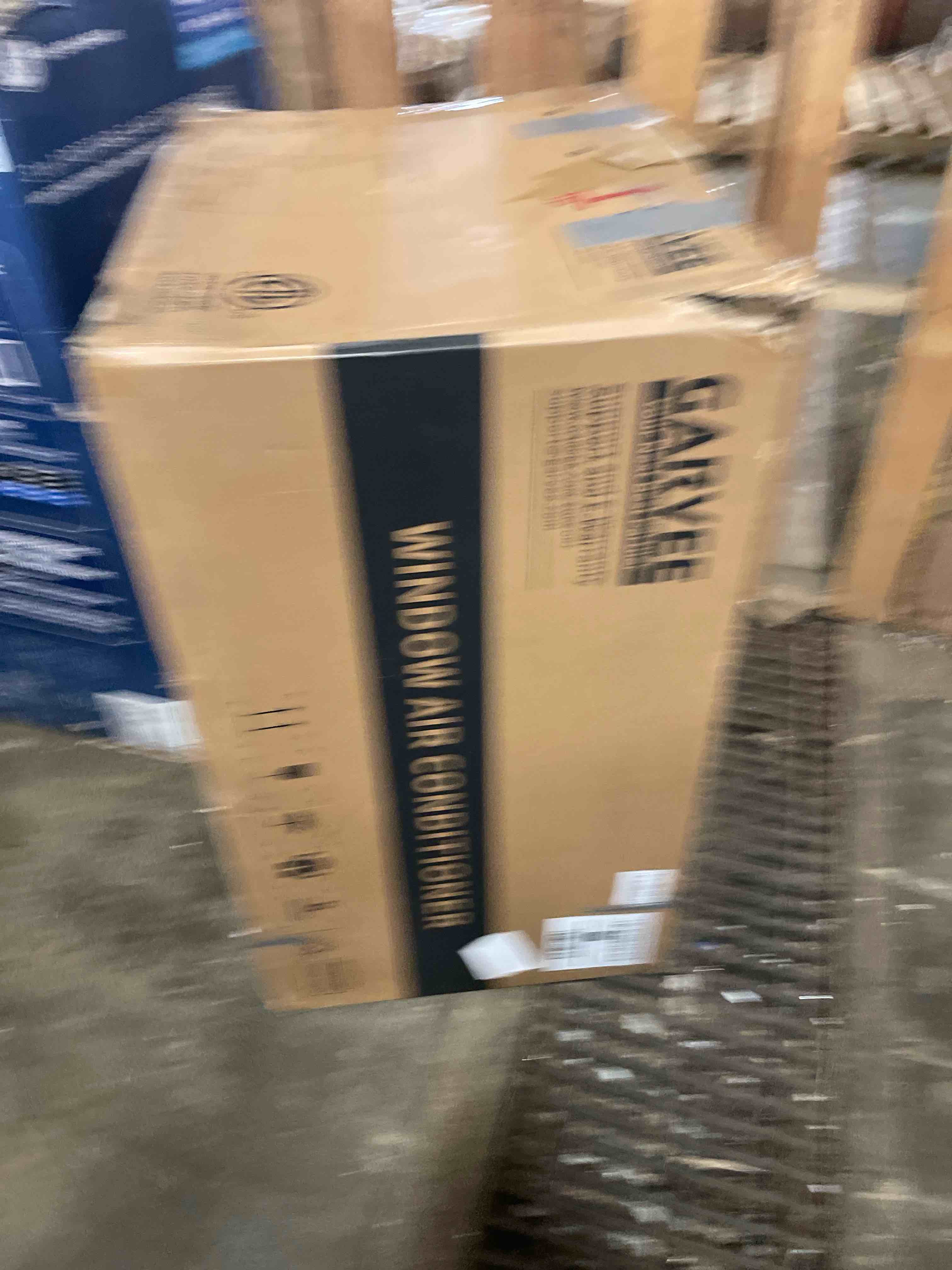 Condition photo showing Good Condition for garvee 6000 btu u-shaped window air conditioner, cools up to 269 sq.ft., ultra quiet operation, energy efficient, includes remote control, white