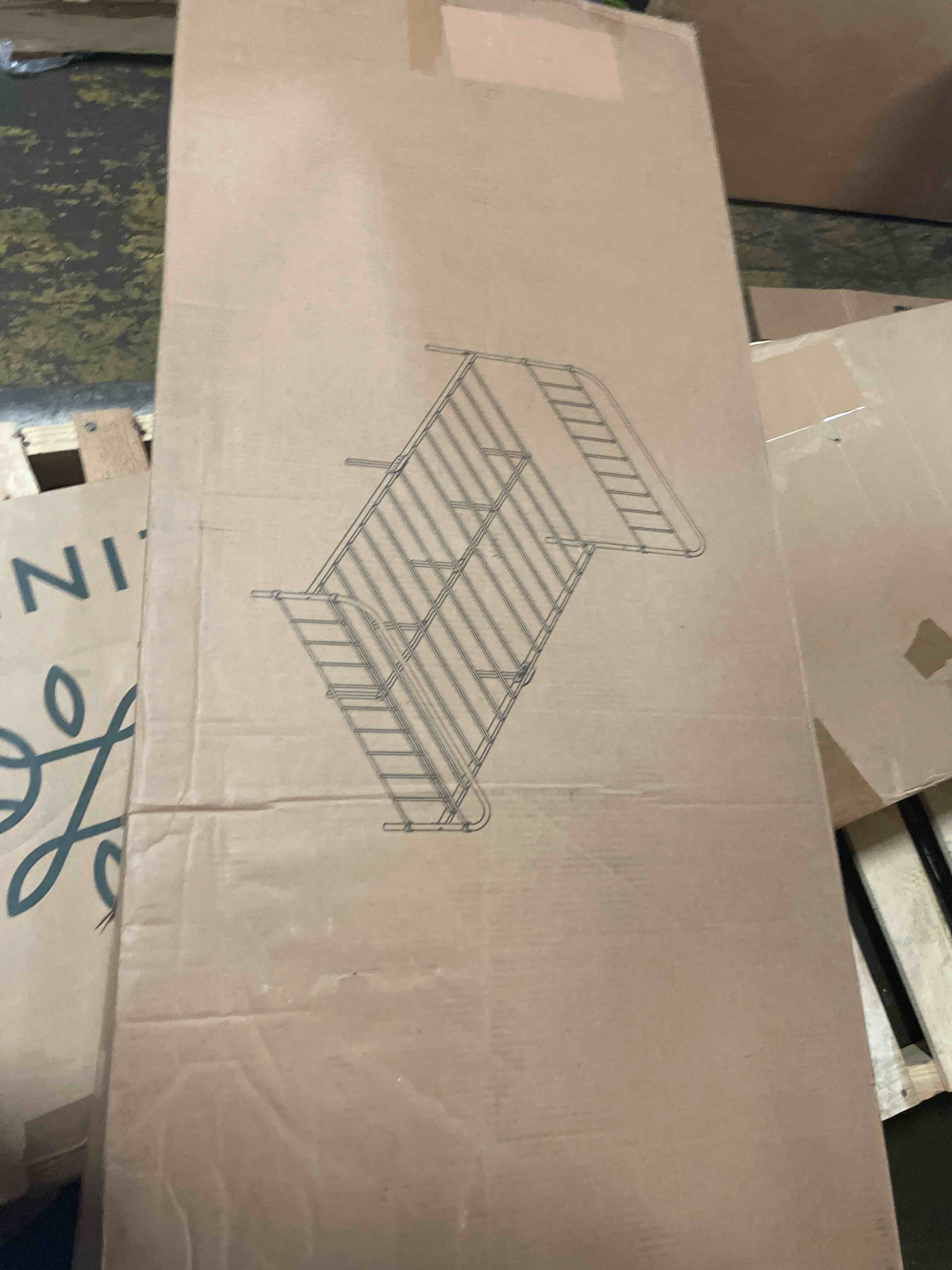 Condition photo showing Good Condition for qingzhou 14inch full size bed frame with headboard, metal heavy duty mattress foundation, easy assembly, no box spring needed