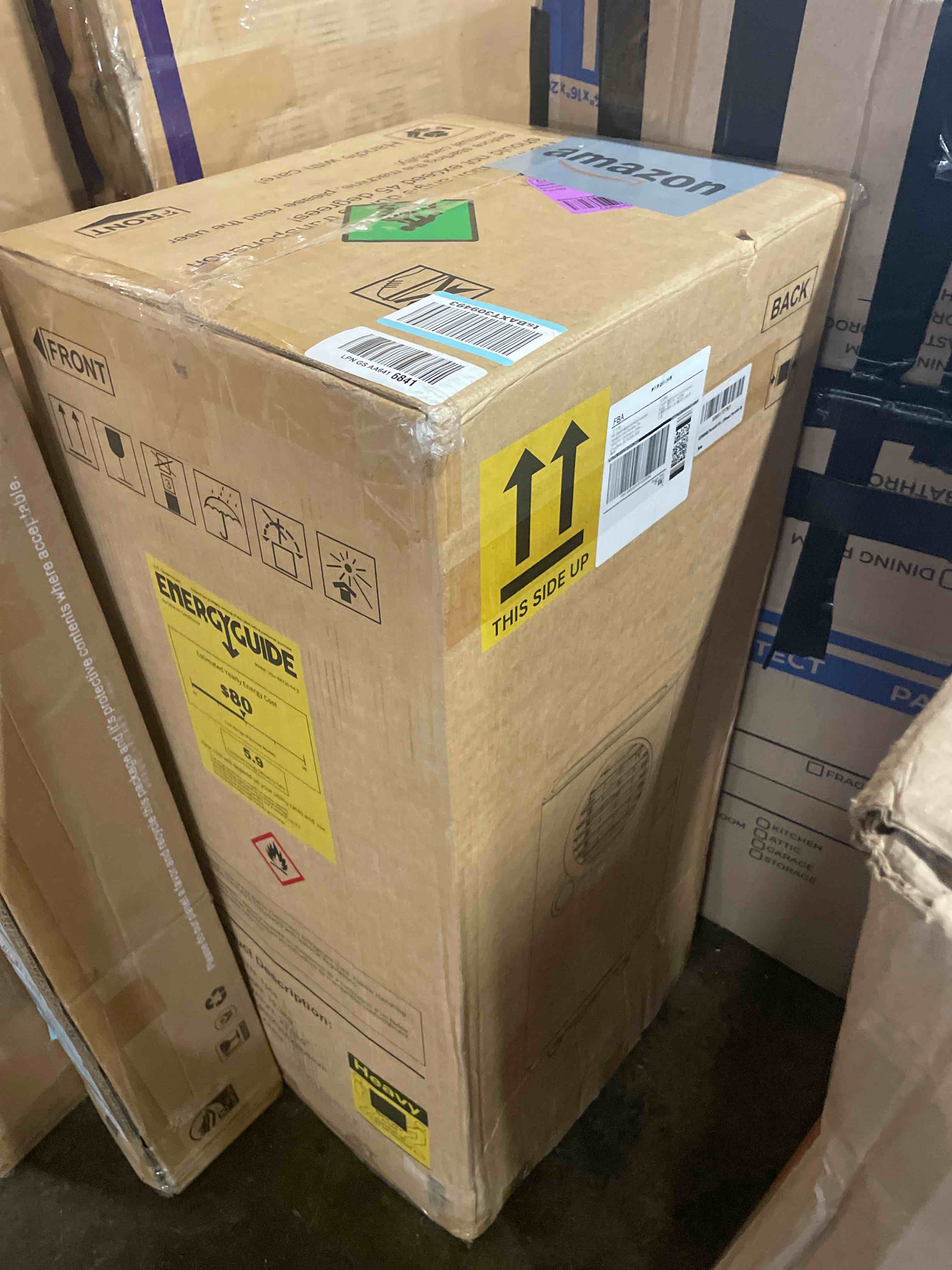 Condition photo showing New/Like New for portable air conditioners 16000 btu 6-in-1 smart ac unit with wifi app for large rooms up to 750 sq. ft., quiet 45db sleep mode 24h, child lock, dehumidifier fan, perfect for bedroom home office