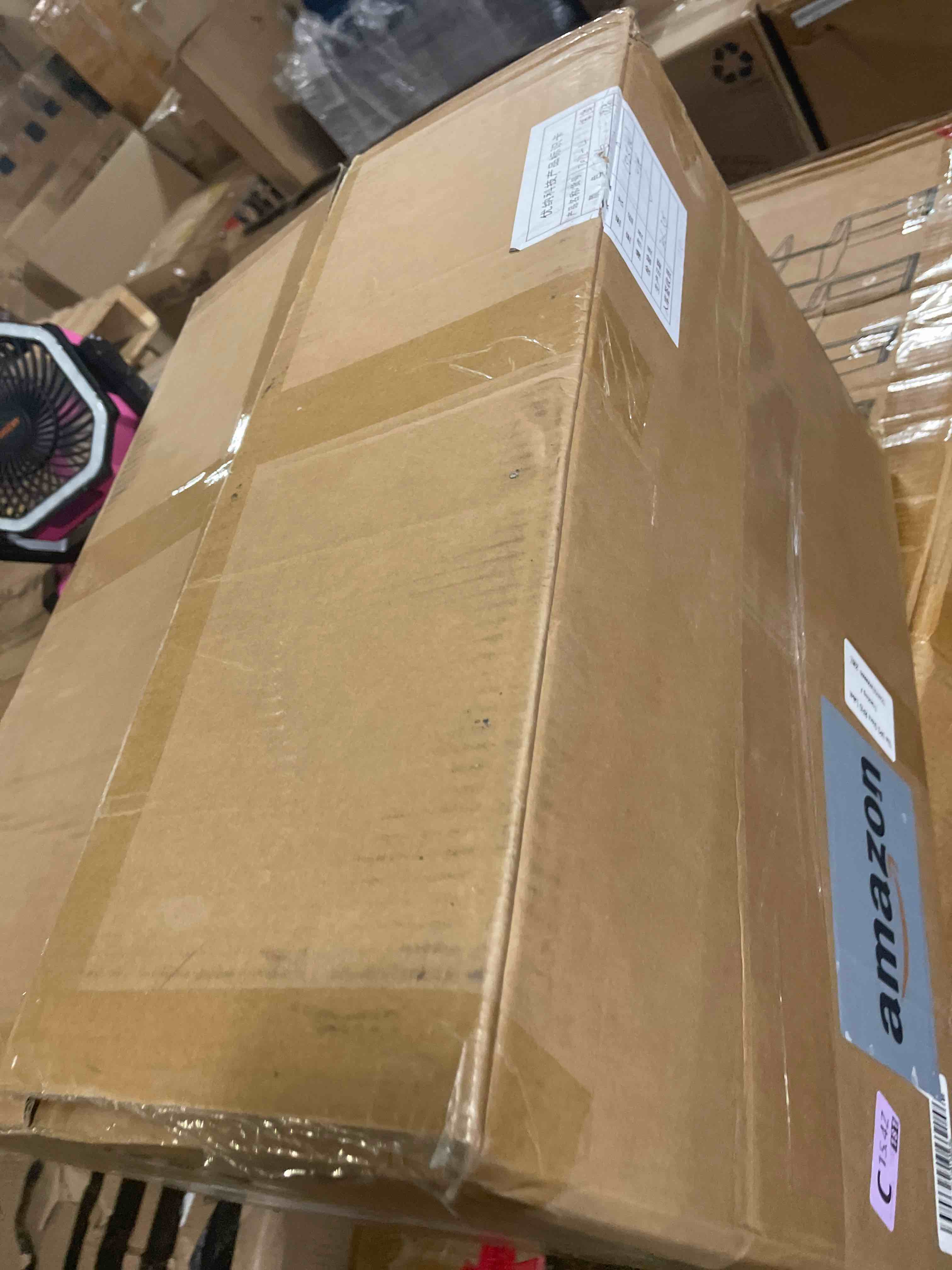 Condition photo showing New/Like New for sailun 220qt/55gal stackable storage bins with lid, collapsible storage bins with doors and wheels,