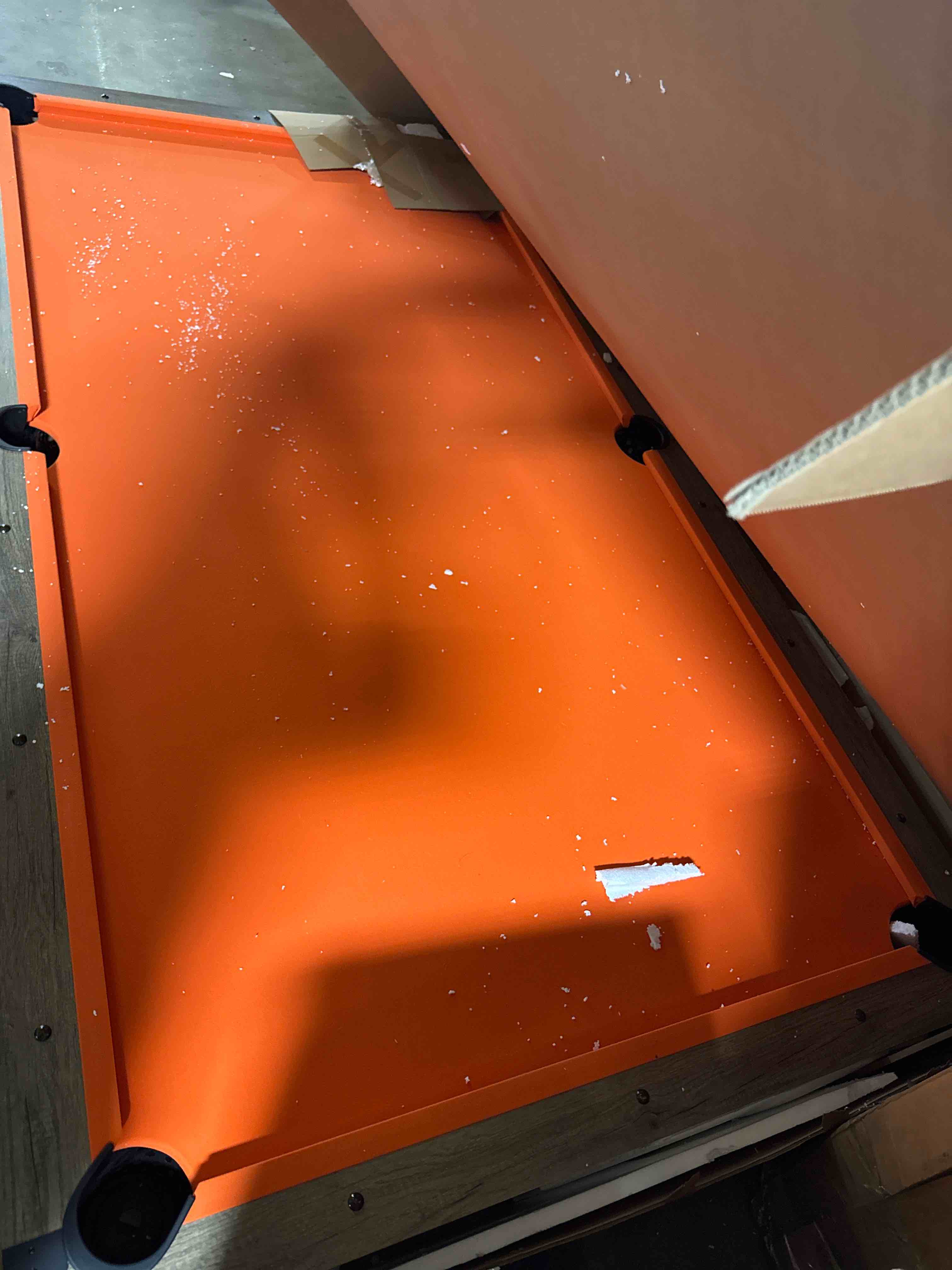 Condition photo showing As Is for iqowel l pool table (table top only)