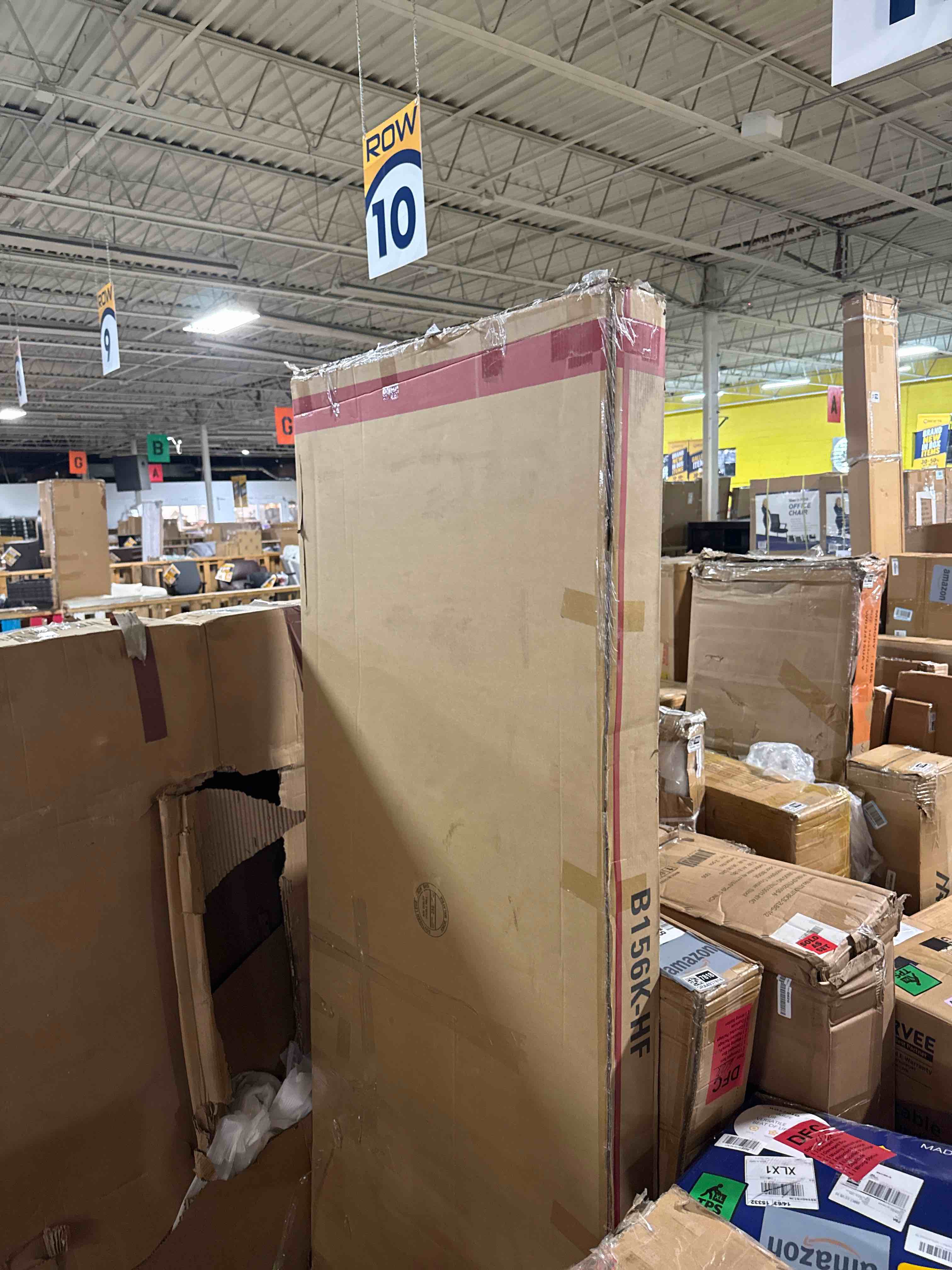 Condition photo showing As Is for roundhill furniture imerland contemporary white wash king bed (headboard and footboard only)