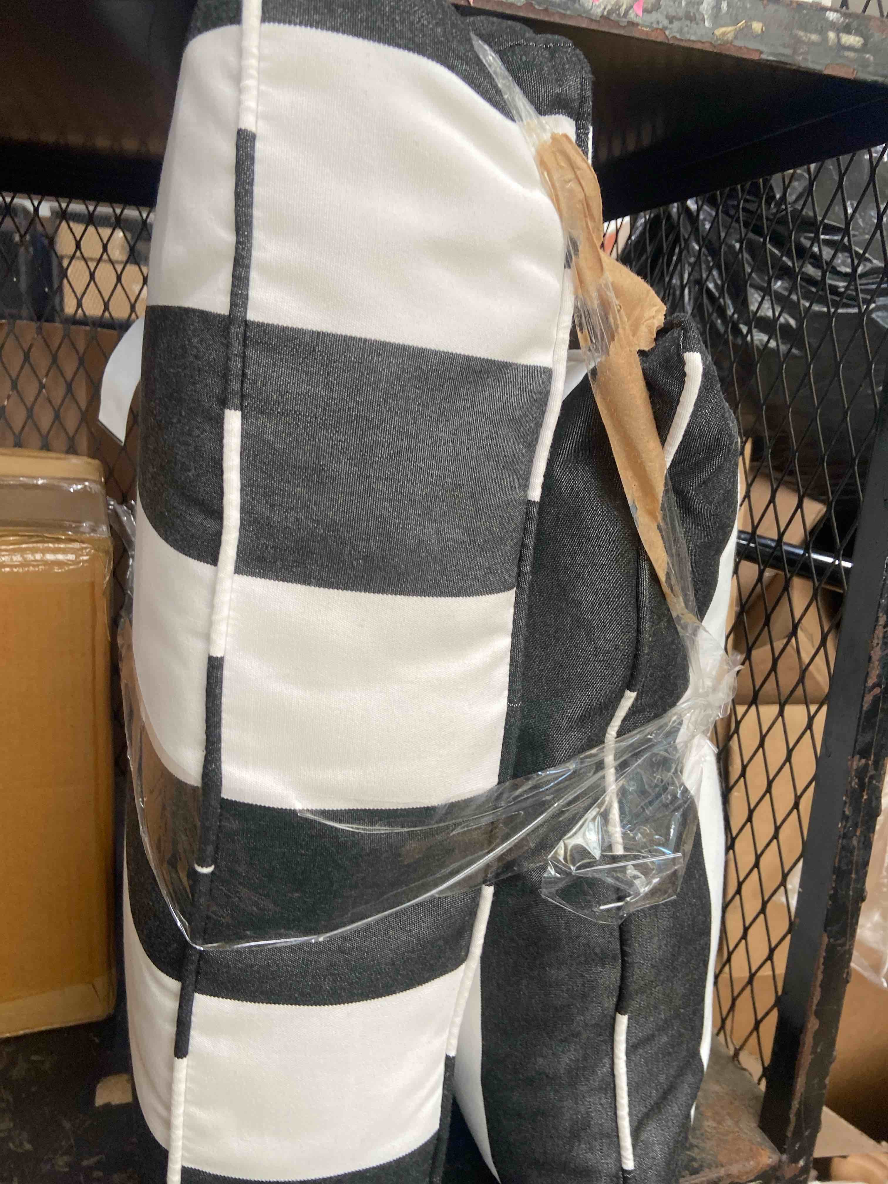 Condition photo showing New/Like New for rsh decor: sunbrella deep seating cushion with pillow back | 24" x 24" seat | water & fade-resistant performance fabric | outdoor chair cushion set for patio furniture | cabana classic - made in usa