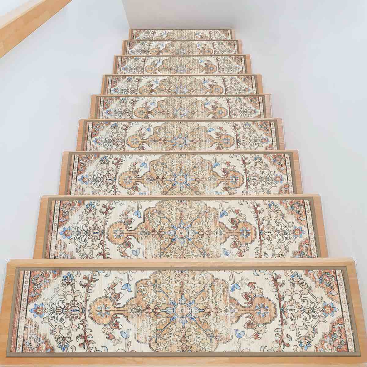 non-slip indoor stair treads (set of 15)