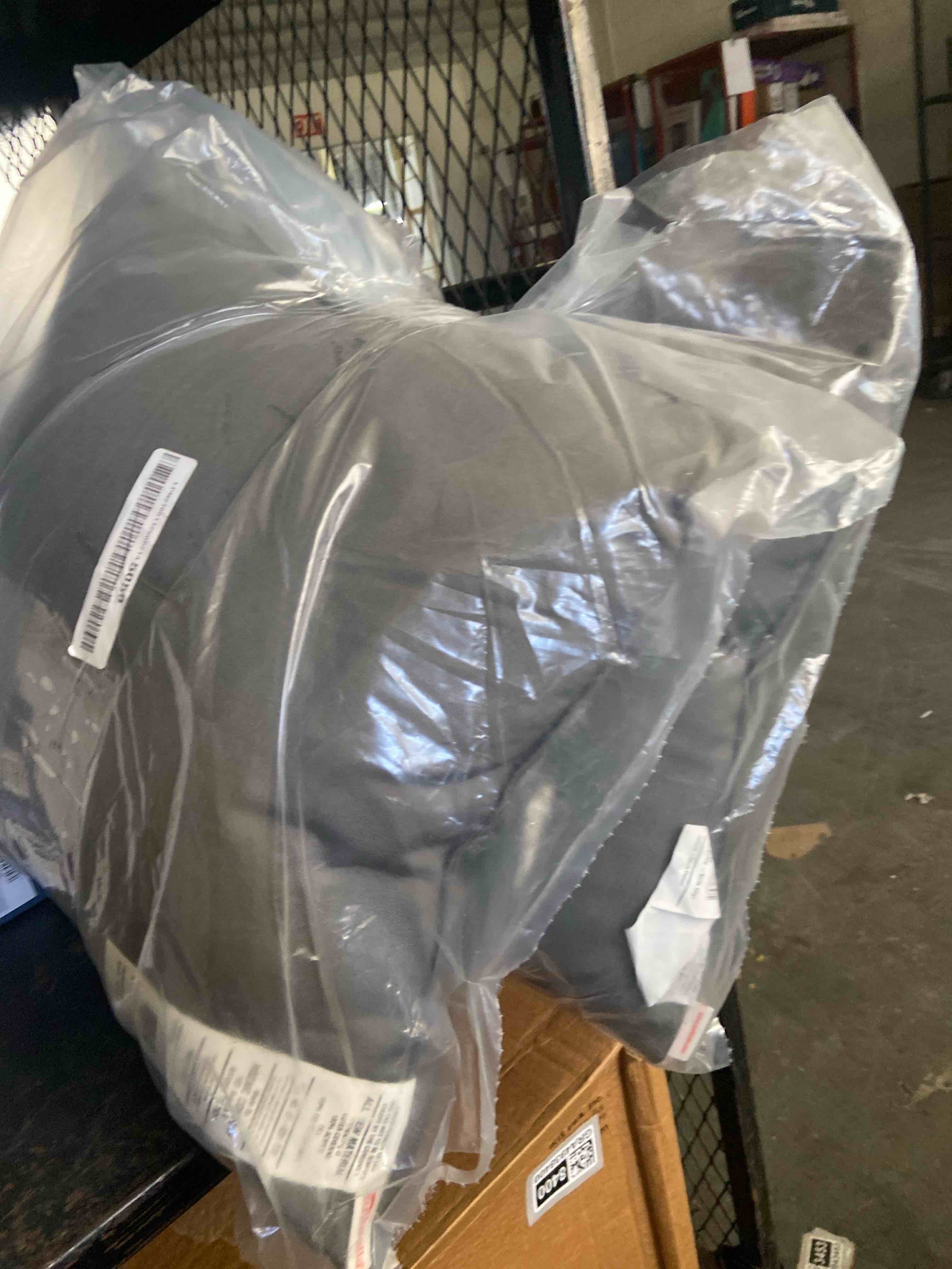 Condition photo showing New/Like New for blazing needles corded twill floor pillows (set of 2), 25", steel grey