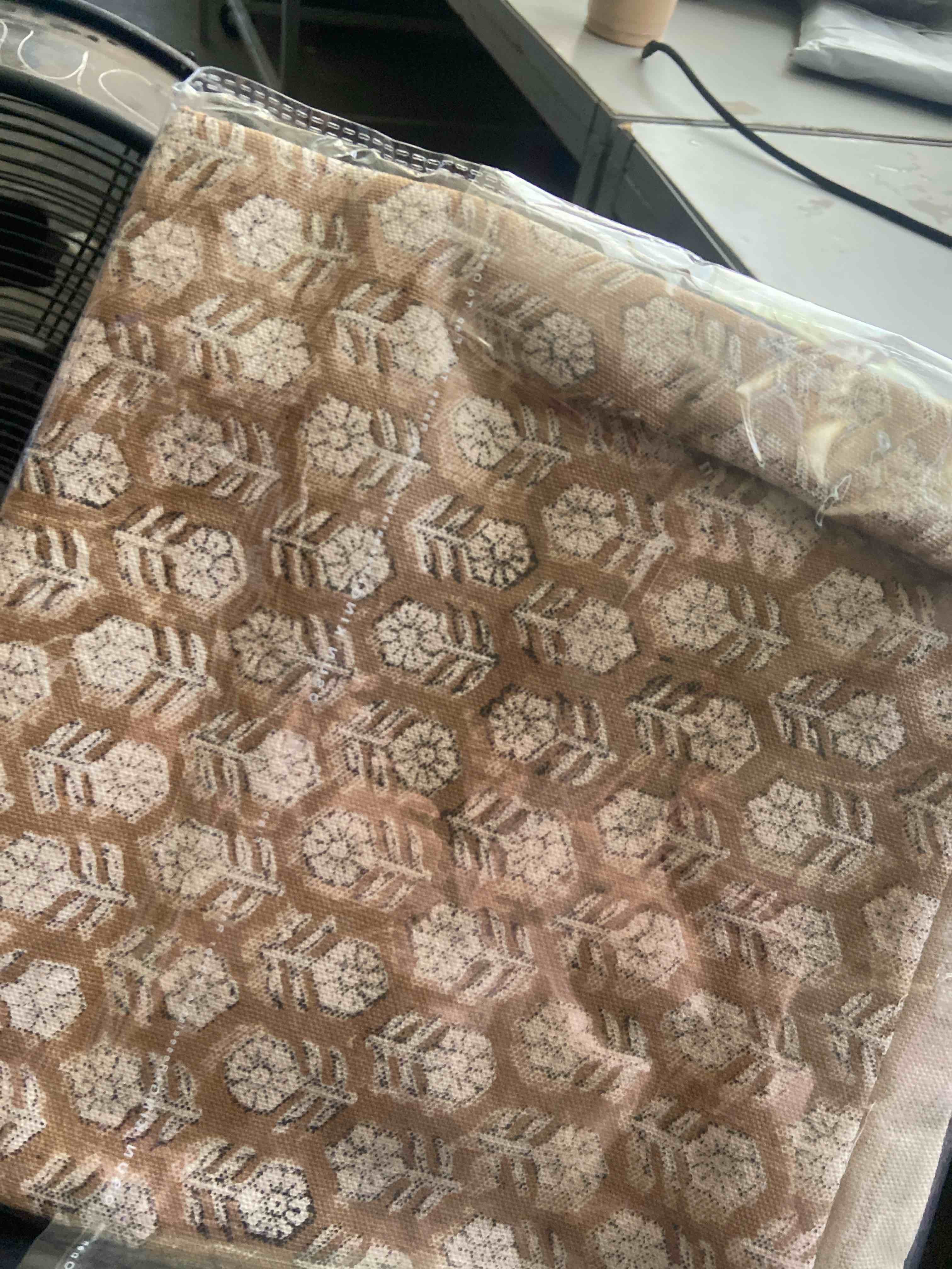 Condition photo showing New/Like New for   flora natural printed pillow cover 