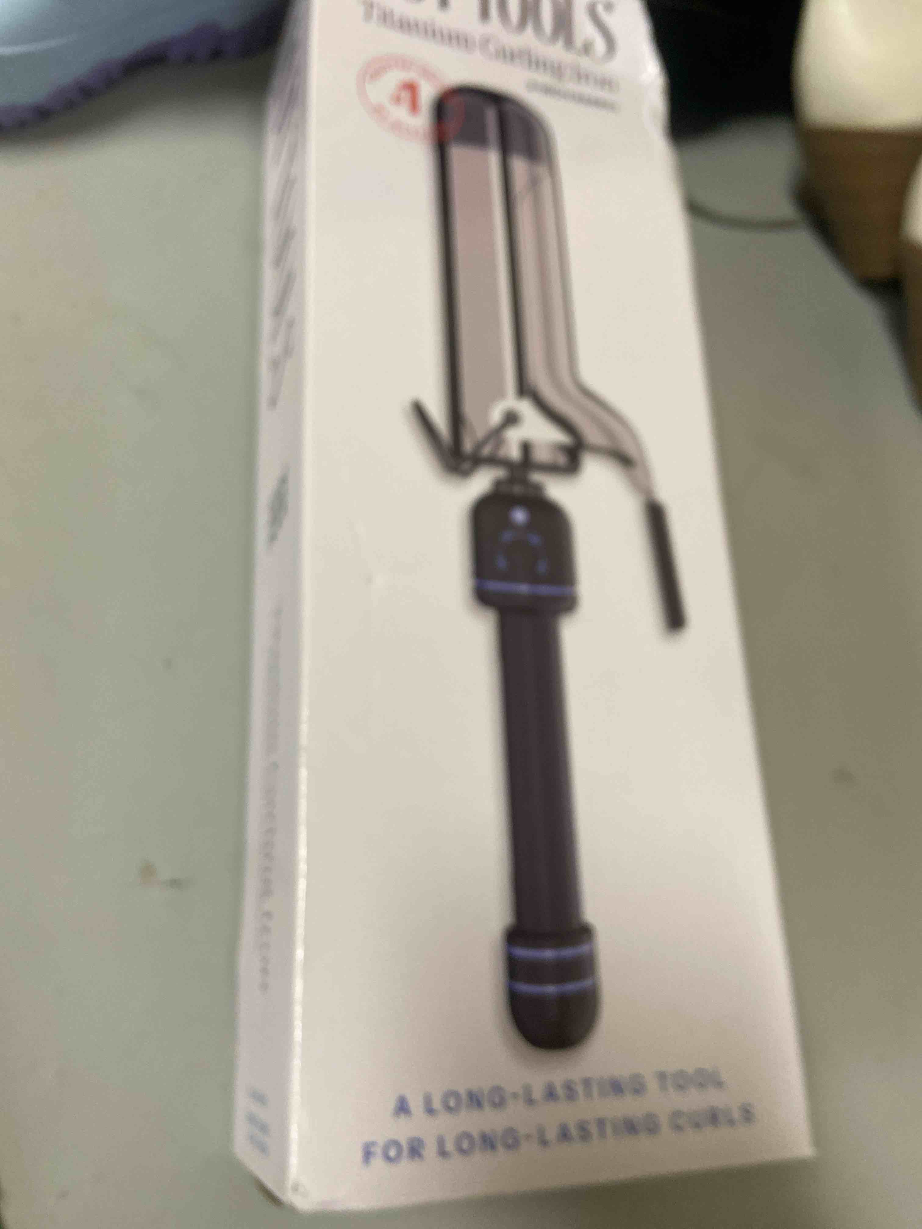 Condition photo showing New/Like New for hot tools 2" titanium curling iron
