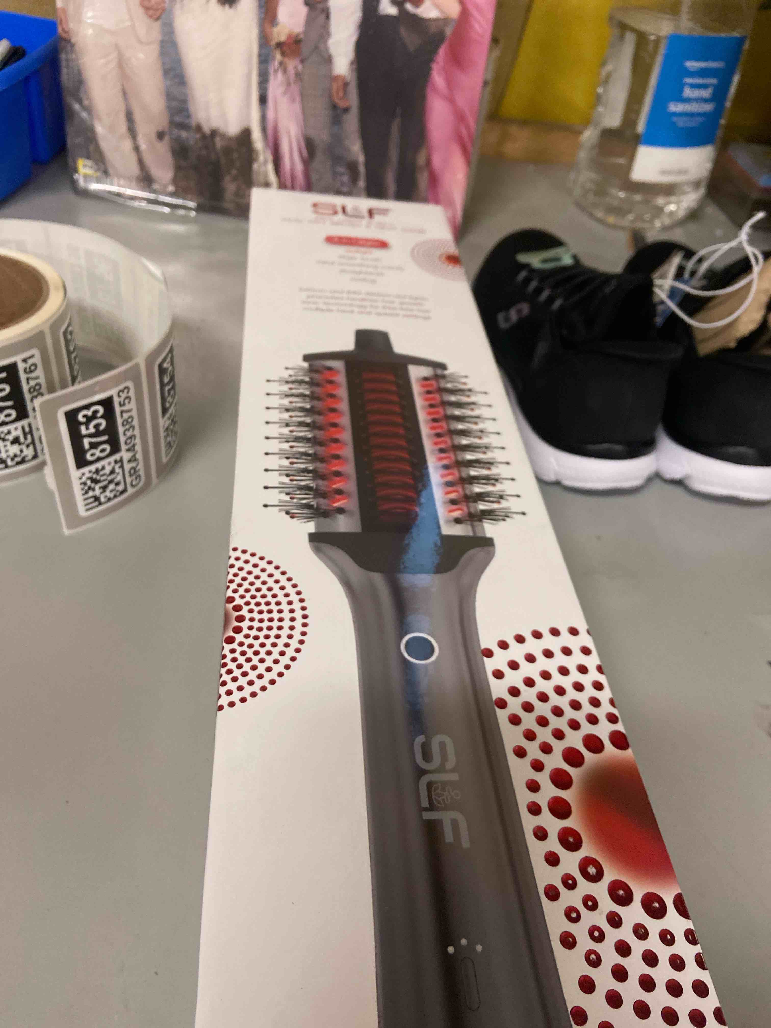 Condition photo showing Good Condition for slf red light therapy 5-in-1 ionic dry hair brush & heat comb