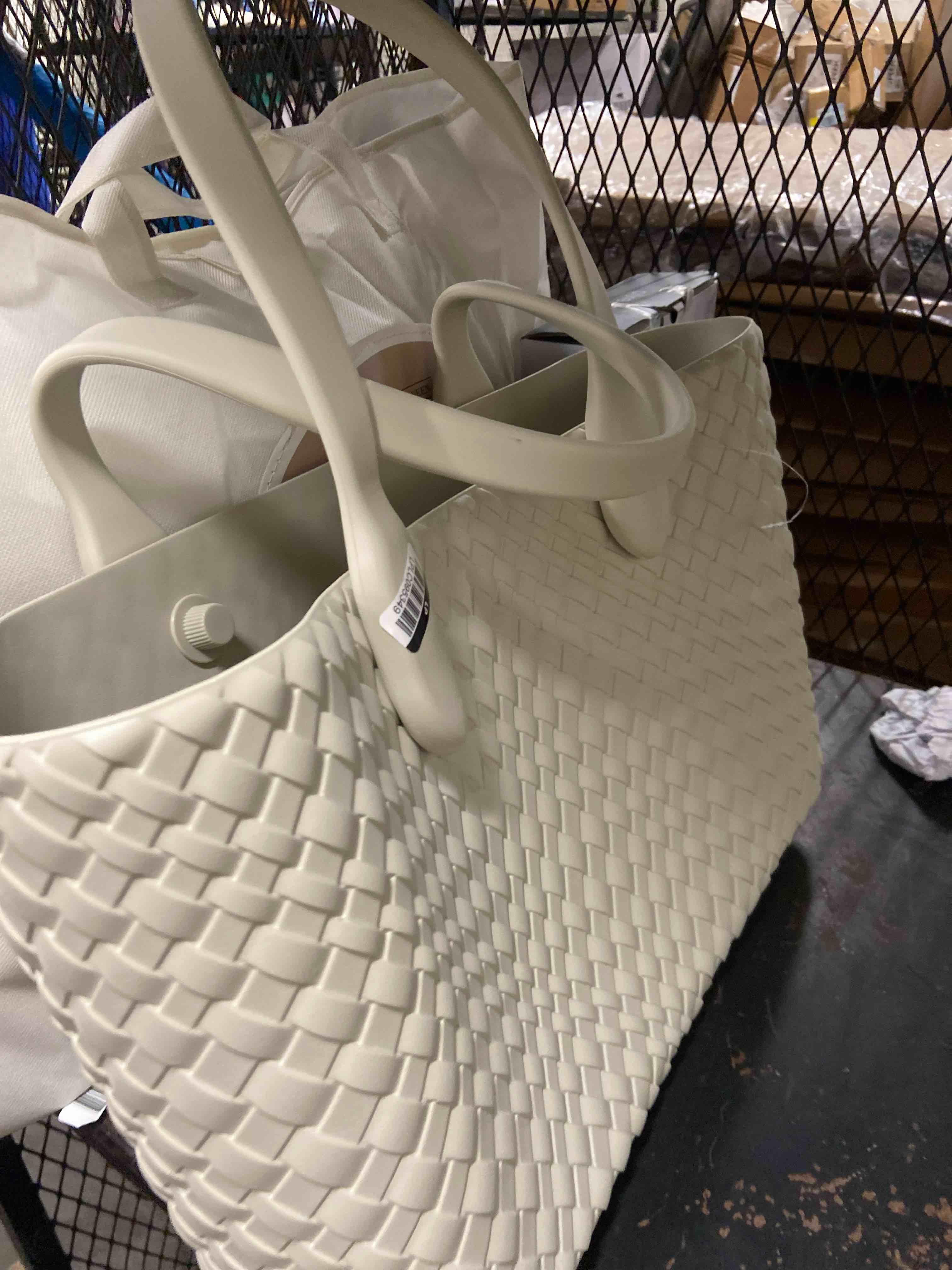 Condition photo showing New/Like New for eva splash tote bag - shade & shore™ cream