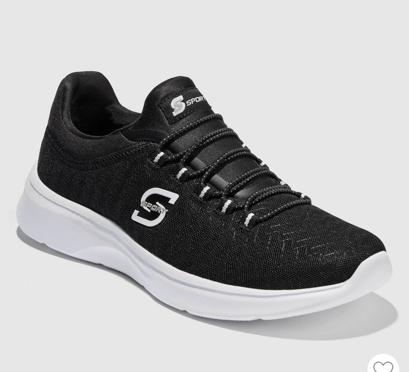 s sport by skechers women's rummie 2.0 sneakers - black