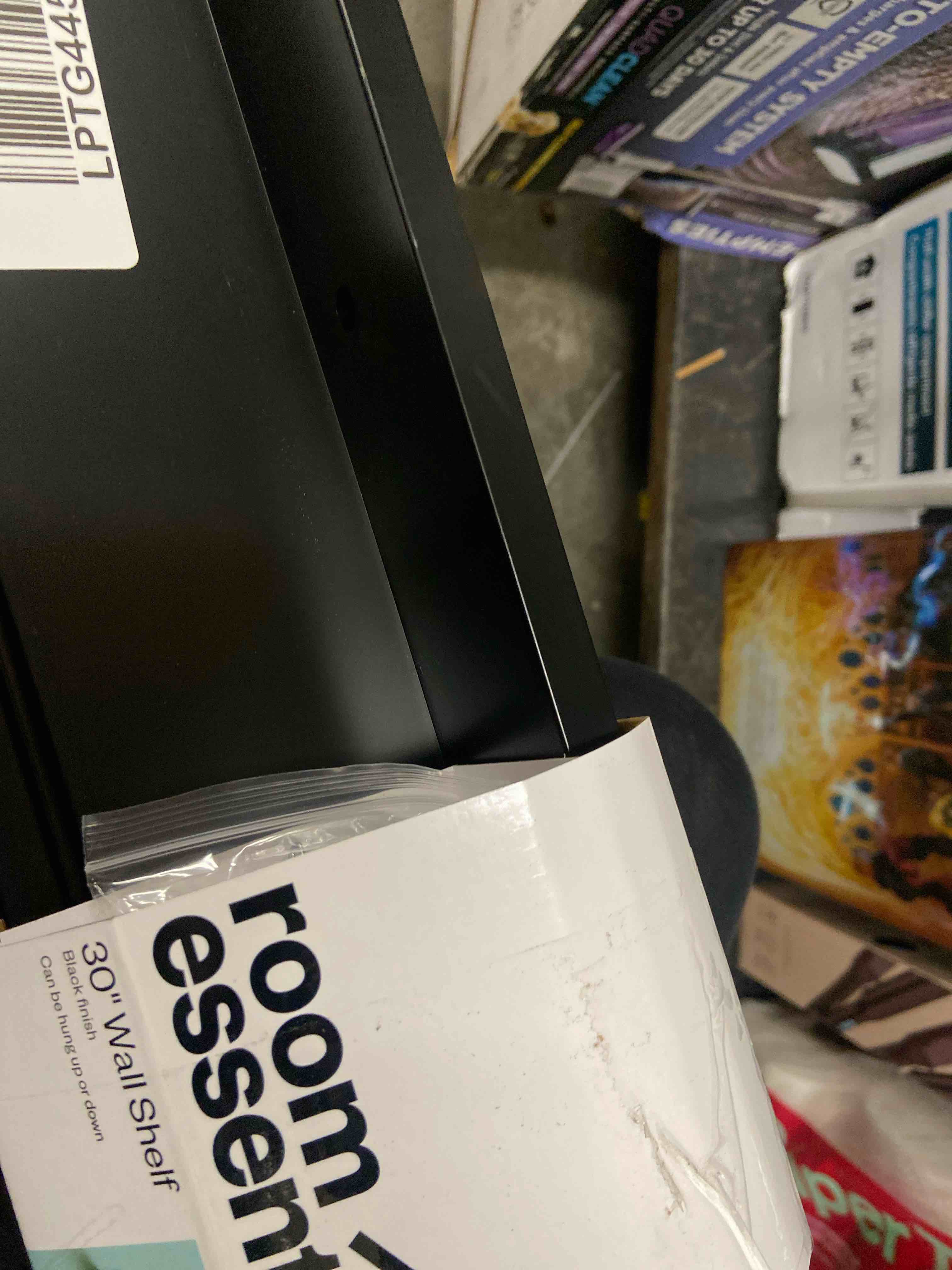 Condition photo showing New/Like New for 30" wall shelf picture ledge black - room essentials™
